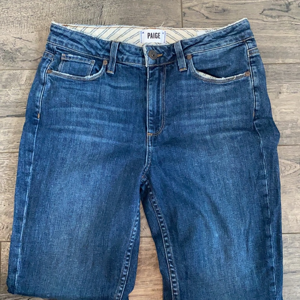 Paige Carter Slim High Rise Jeans